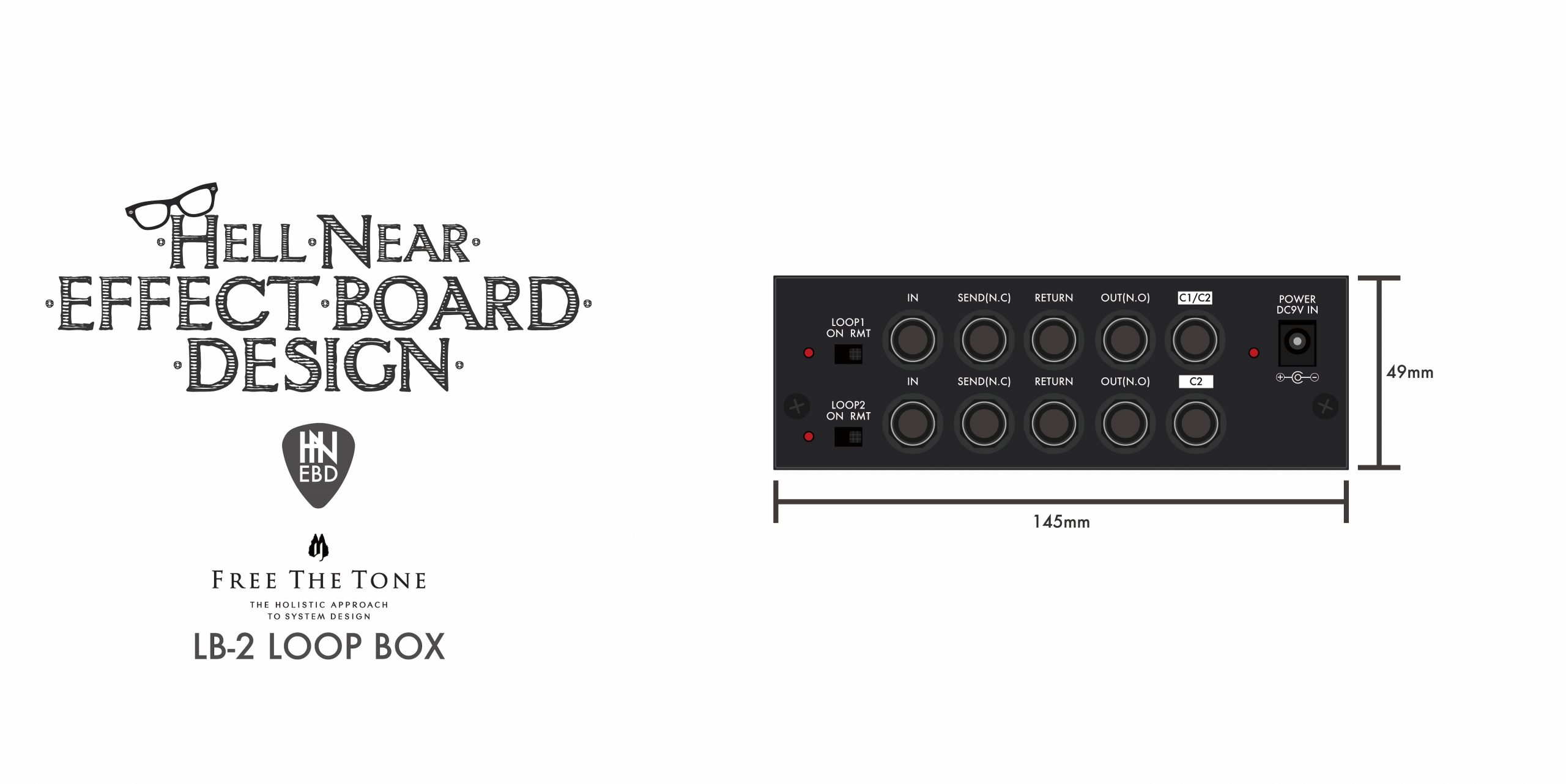 TA.effects AL-2 スイッチャー用拡張ループ TA.effects AL-2 スイッチャー用拡張ループ 黒 TA effects AL-2