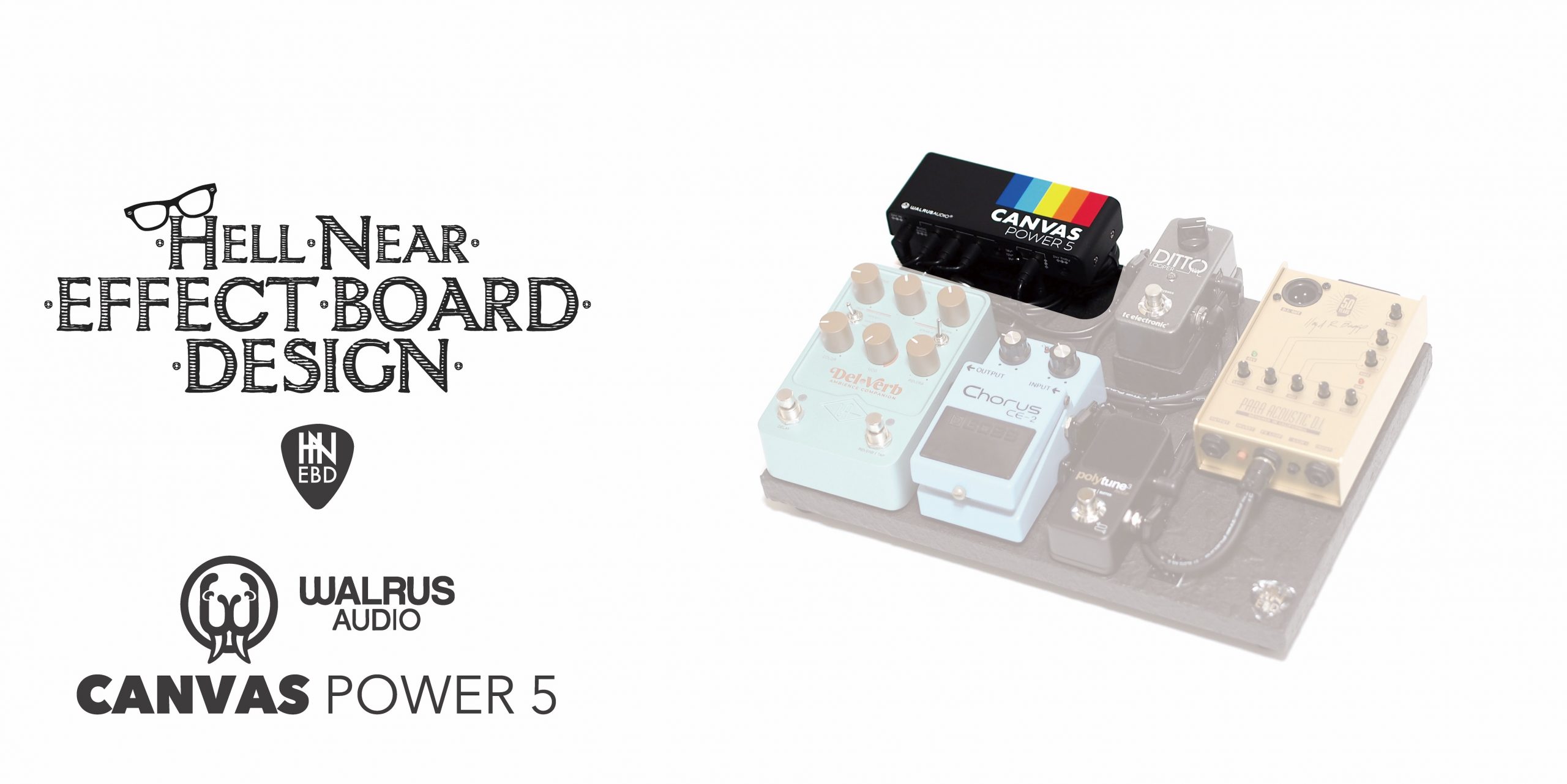 WALRUS AUDIO / CANVAS POWER 5 | ギターのレシピ