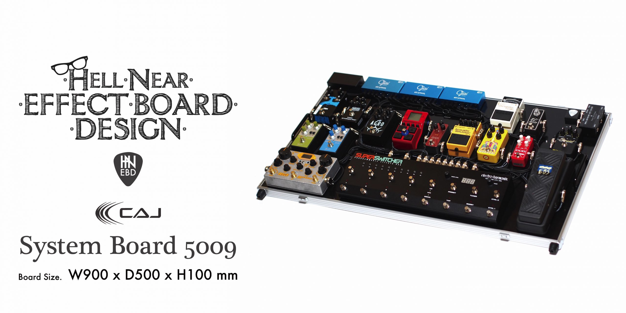 最近の製作例、2025' 9 – CAJ / System Board 5009 – | ギターのレシピ